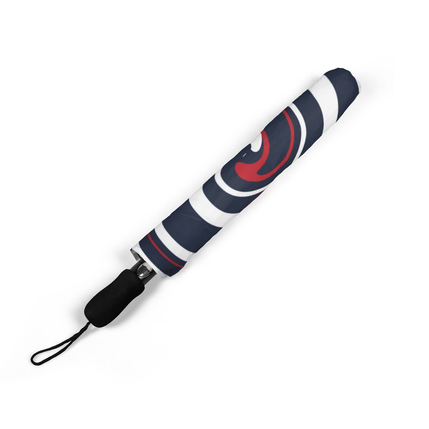 Patriot Spiral Umbrella| New England Nautical Blue & Red
