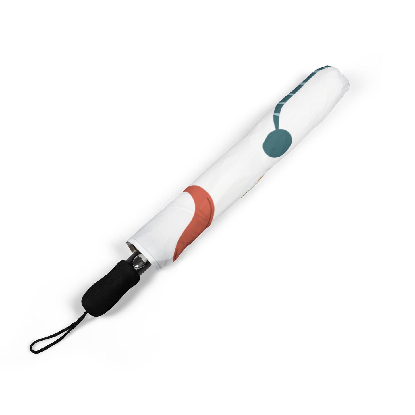 Gnomes Garden Party Pattern Umbrella | Semi-Automatic Rain