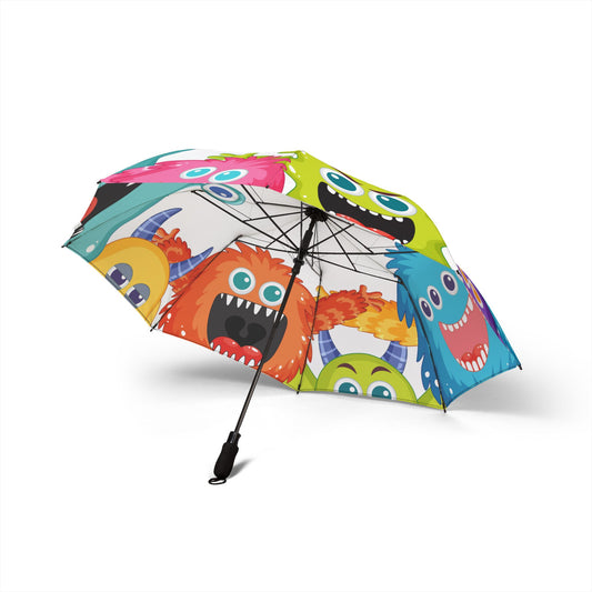 Kids Cute Monster Umbrella - Playful Foldable | Children
