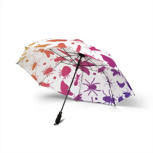 Butterfly Bug Pattern Umbrella - Colorful Nature | Garden