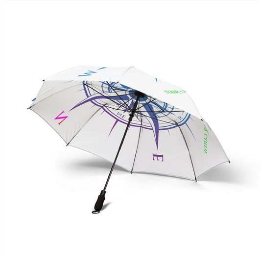 Compass Navigation Umbrella - Windproof Travel | Tour Guide