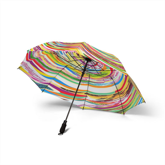 Candy Land Swirl Umbrella - Playful Compact | Sweet Gift