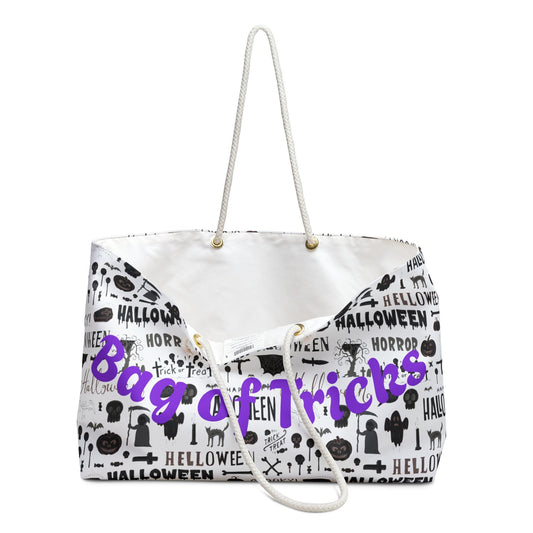 HALLOWEEN Tote Bag | Large Weekender for Trick-or-Treating