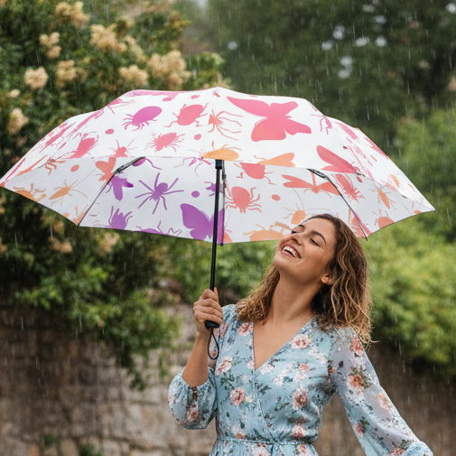 Butterfly Bug Pattern Umbrella