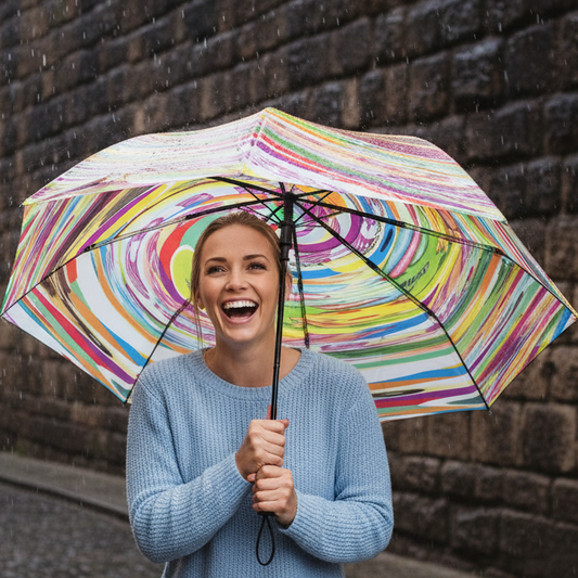 Candy Land Swirl Umbrella
