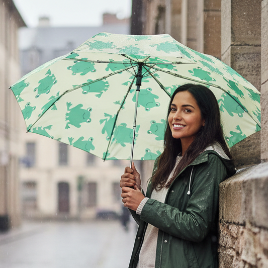 Green Frogs Umbrella