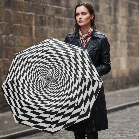 Hypnotic Spiral Umbrella