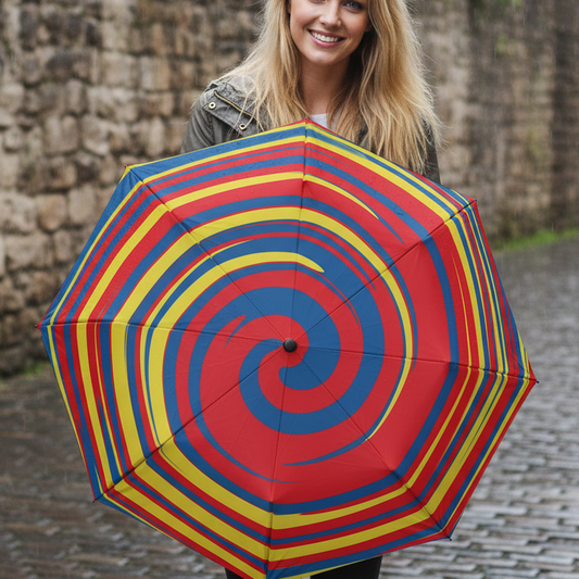 Super Hero Comic Spiral Umbrella