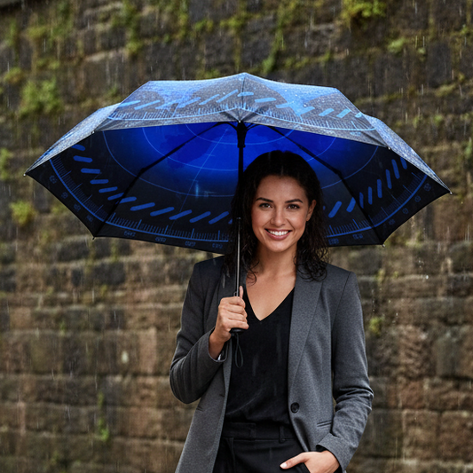 Tech Radar Blue Umbrella