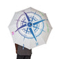 Compass Navigation Umbrella - Windproof Travel | Tour Guide