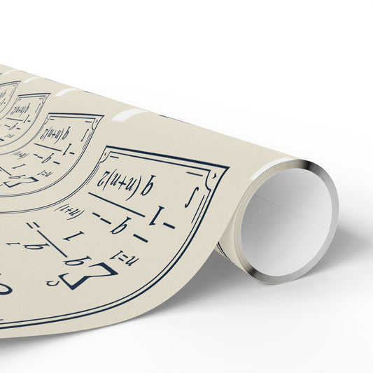 Math Wrapping Paper, Elegant for Math fans and Teacher thank-you Gifts