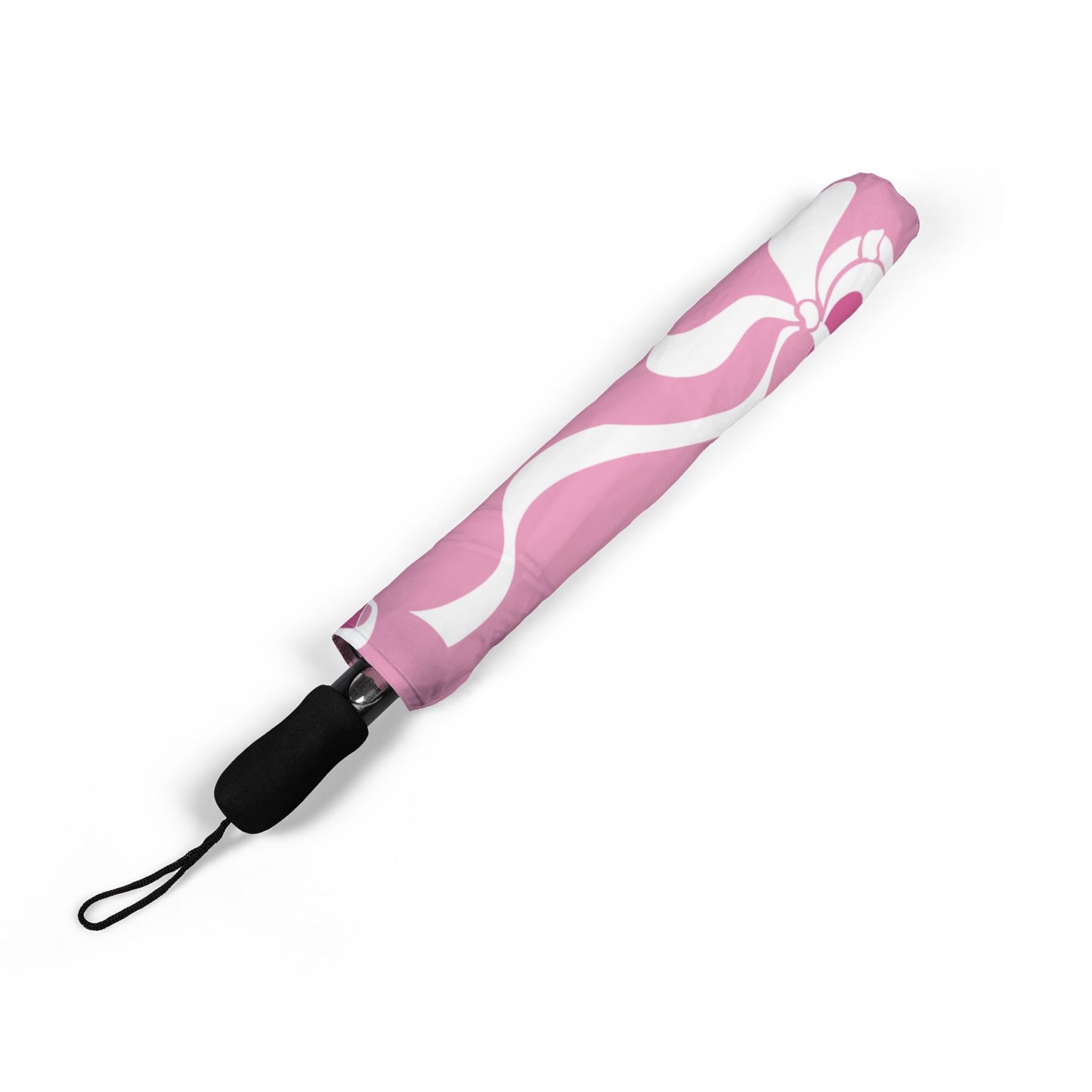 Pink Ballet Slippers Umbrella - Windproof Compact | Dancer Gift