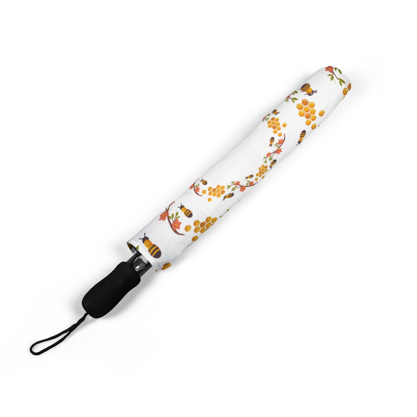 Bee Honeycomb Umbrella - Floral Foldable | Nature Lovers