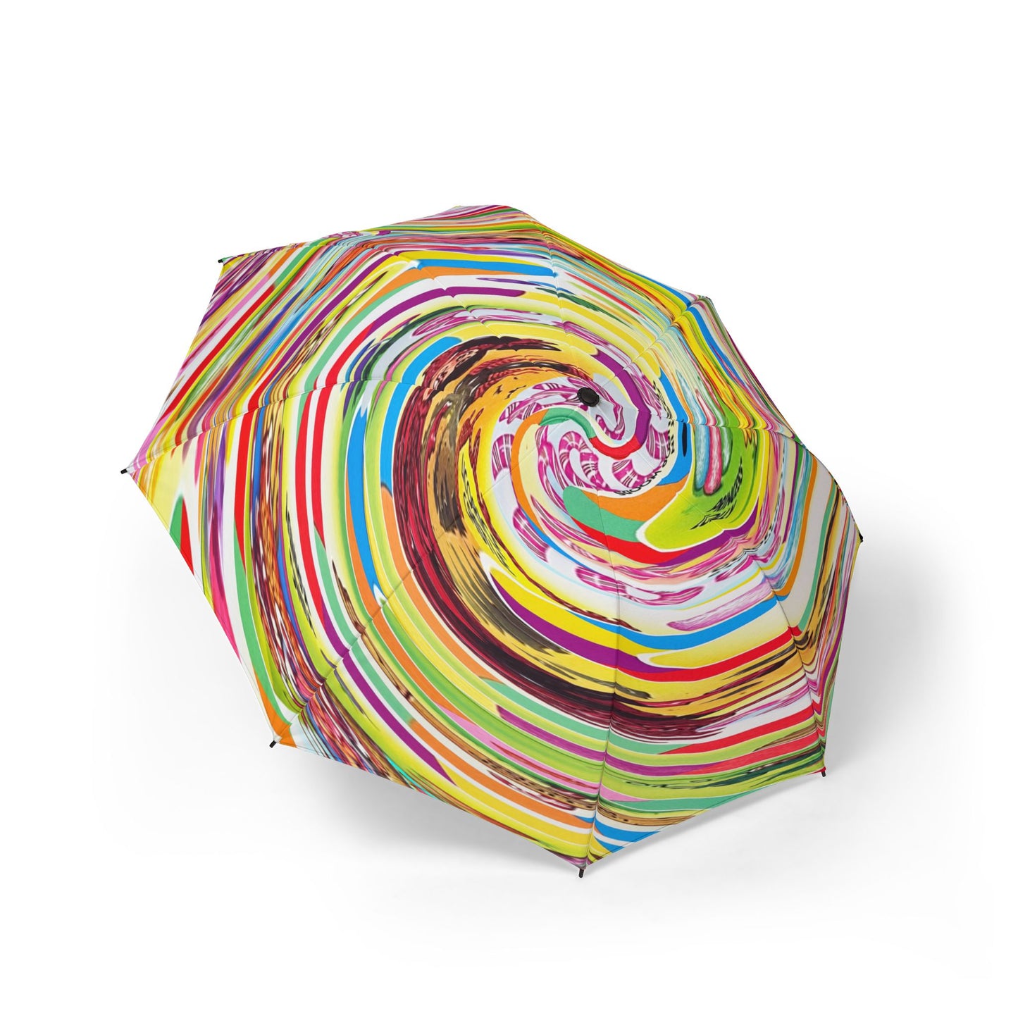 Candy Land Swirl Umbrella - Playful Compact | Sweet Gift