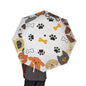 Dog Pattern Umbrella - Paw Prints Bones | Pet Lovers