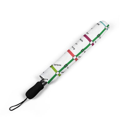 European Transit Map Umbrella - Windproof | Travel Gift