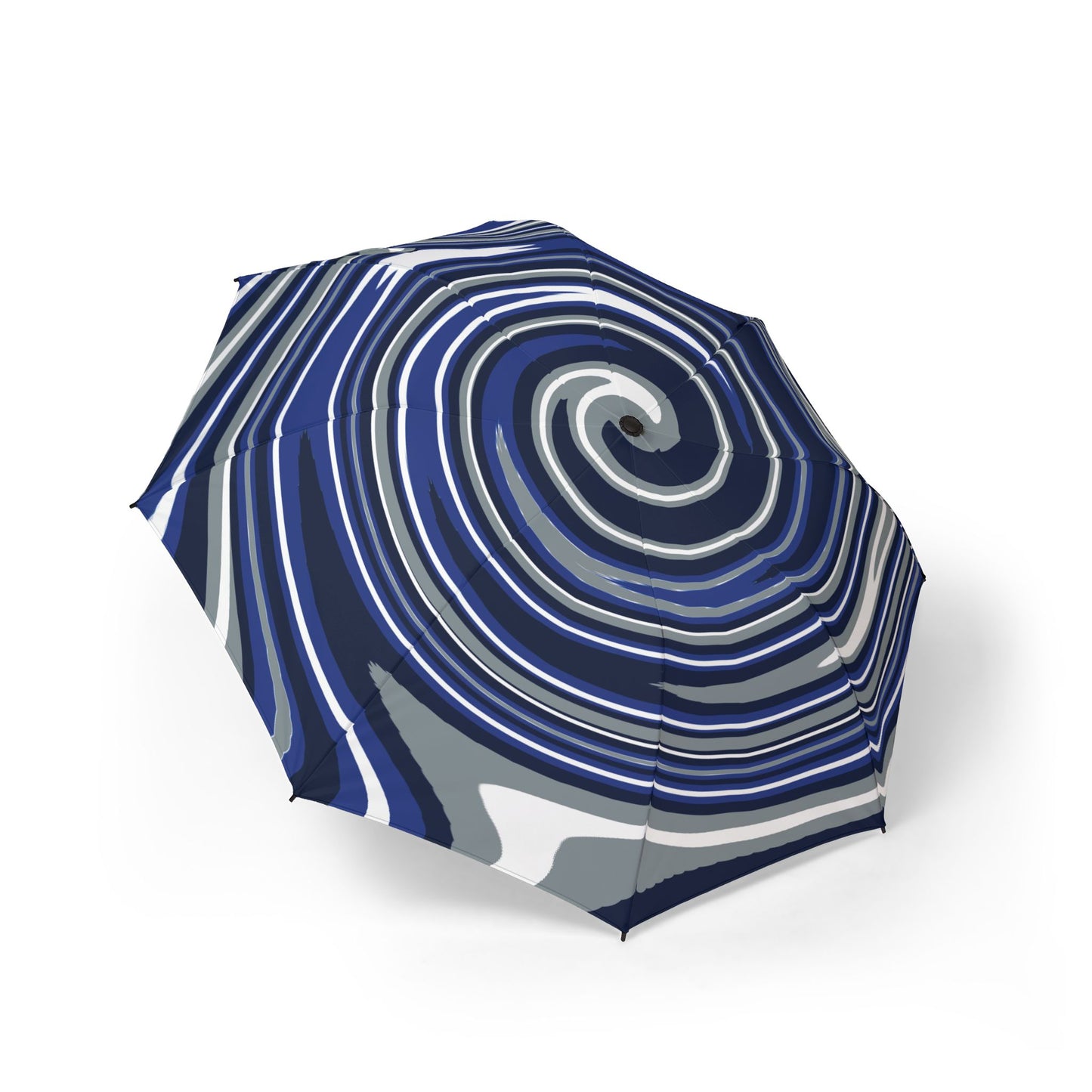 Cowboy Spiral Travel Umbrella | Dallas Silver & Blue