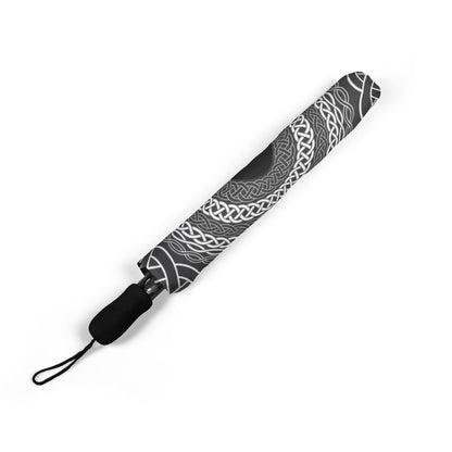 Celtic Knot Pattern Umbrella | Semi-Automatic Rain