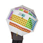 Periodic Table Umbrella - Colorful Science | Chemistry Gift
