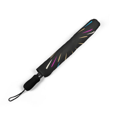 Neon Stars Fireworks Umbrella - Colorful Starburst | Party