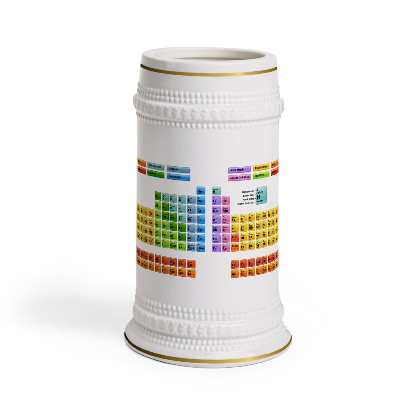 The Periodic Table | Pattern Beer Stein
