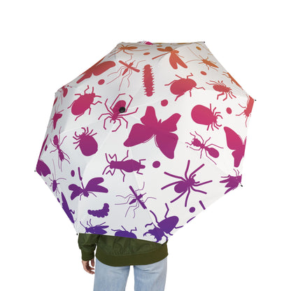 Butterfly Bug Pattern Umbrella - Colorful Nature | Garden