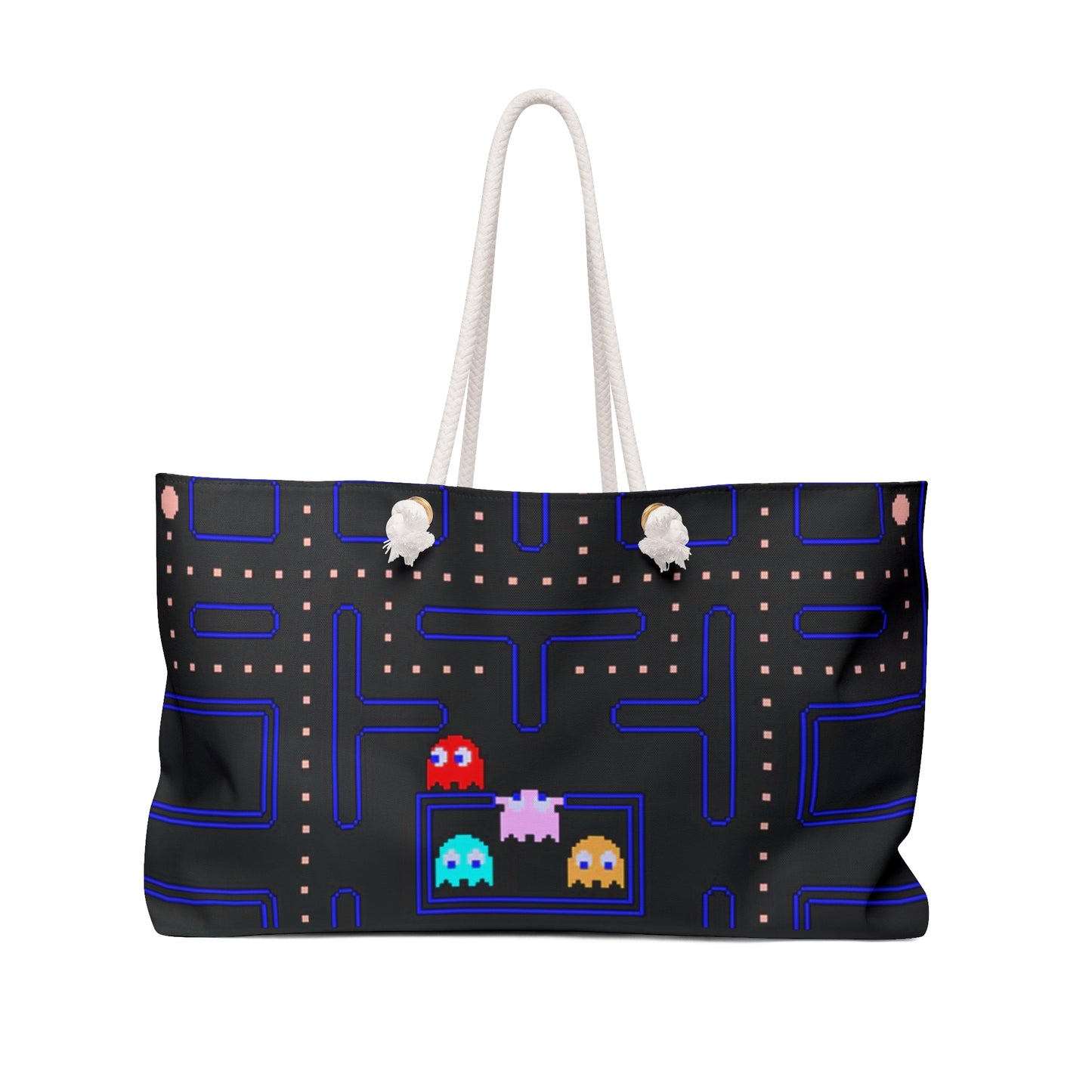 Pac Arcade Maze Weekender Bag - Retro Gamer Travel Tote