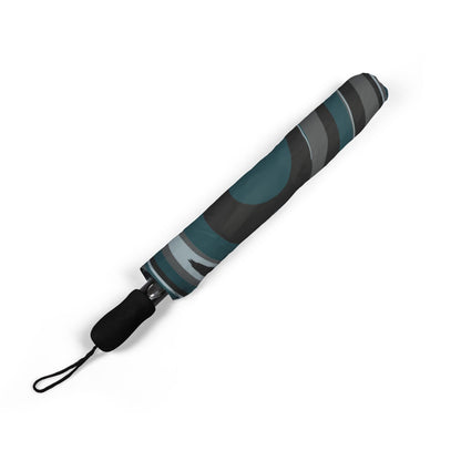 Eagle Spiral Umbrella | Philadelphia Silver & Midnight Green