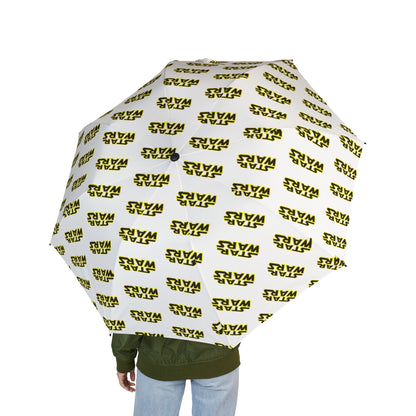 Star Wars Logo Umbrella - Yellow Black | Sci-Fi Fans