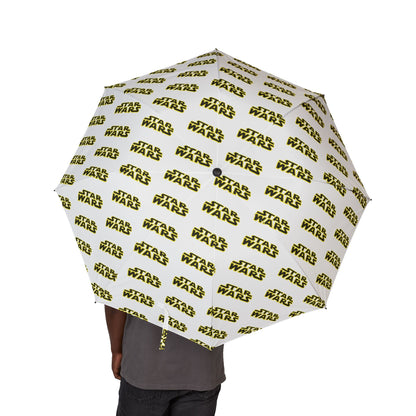 Star Wars Logo Umbrella - Yellow Black | Sci-Fi Fans