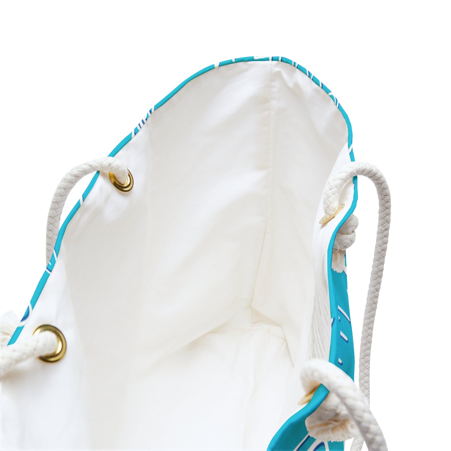 Physics Weekender Bag – Teal Blue Science Doodle Travel Tote
