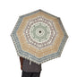 Blue Gold Mandala Umbrella - Windproof Foldable | Elegant Gift