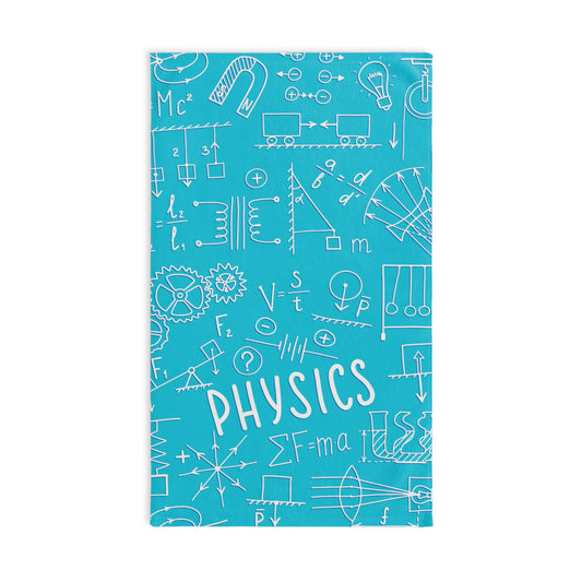 Physics Hand Towel - Fun Science Design for Teachers and Students