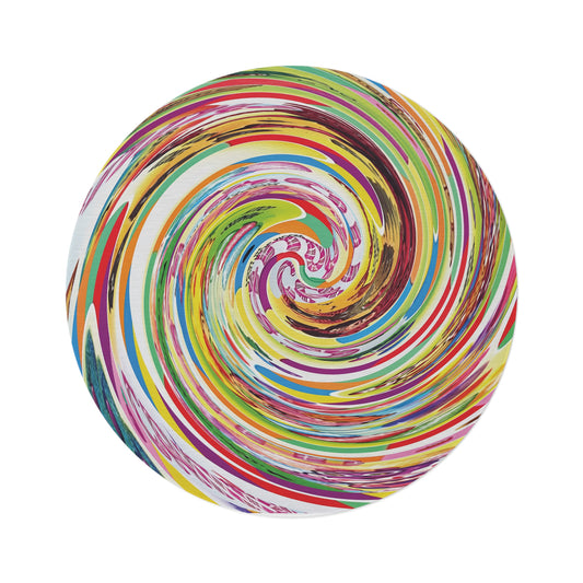 CANDY LAND Inspired Spiral Round Rug | Classroom Playroom Mat