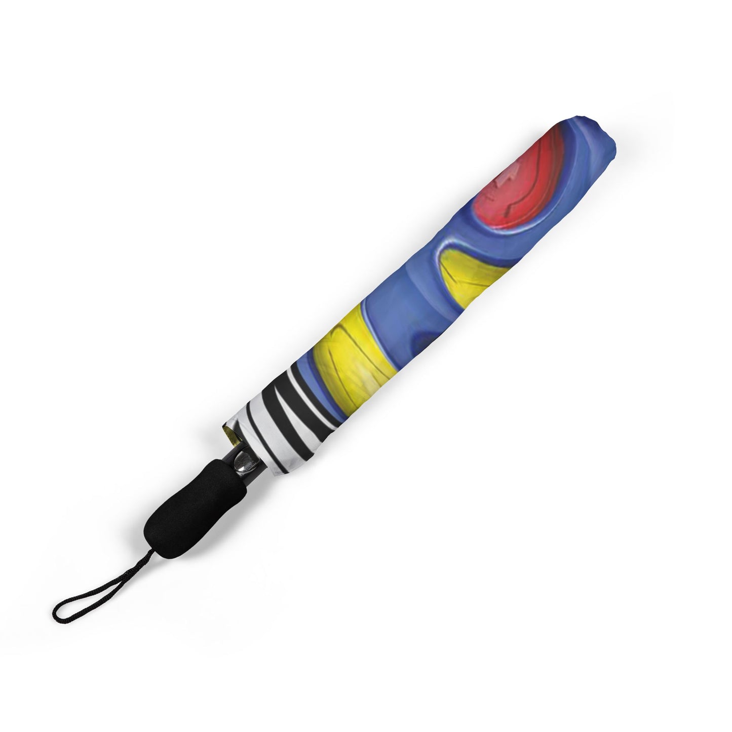 Connect 4 Spiral Umbrella - Colorful Game Design | Retro Gift