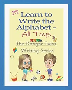 Alphabet Writing Practice Workbook - Toys