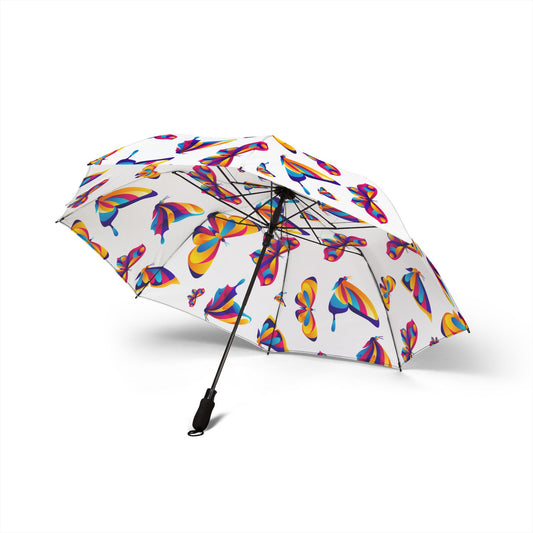 Butterfly Vivid Color Umbrella - Windproof | Nature Gift