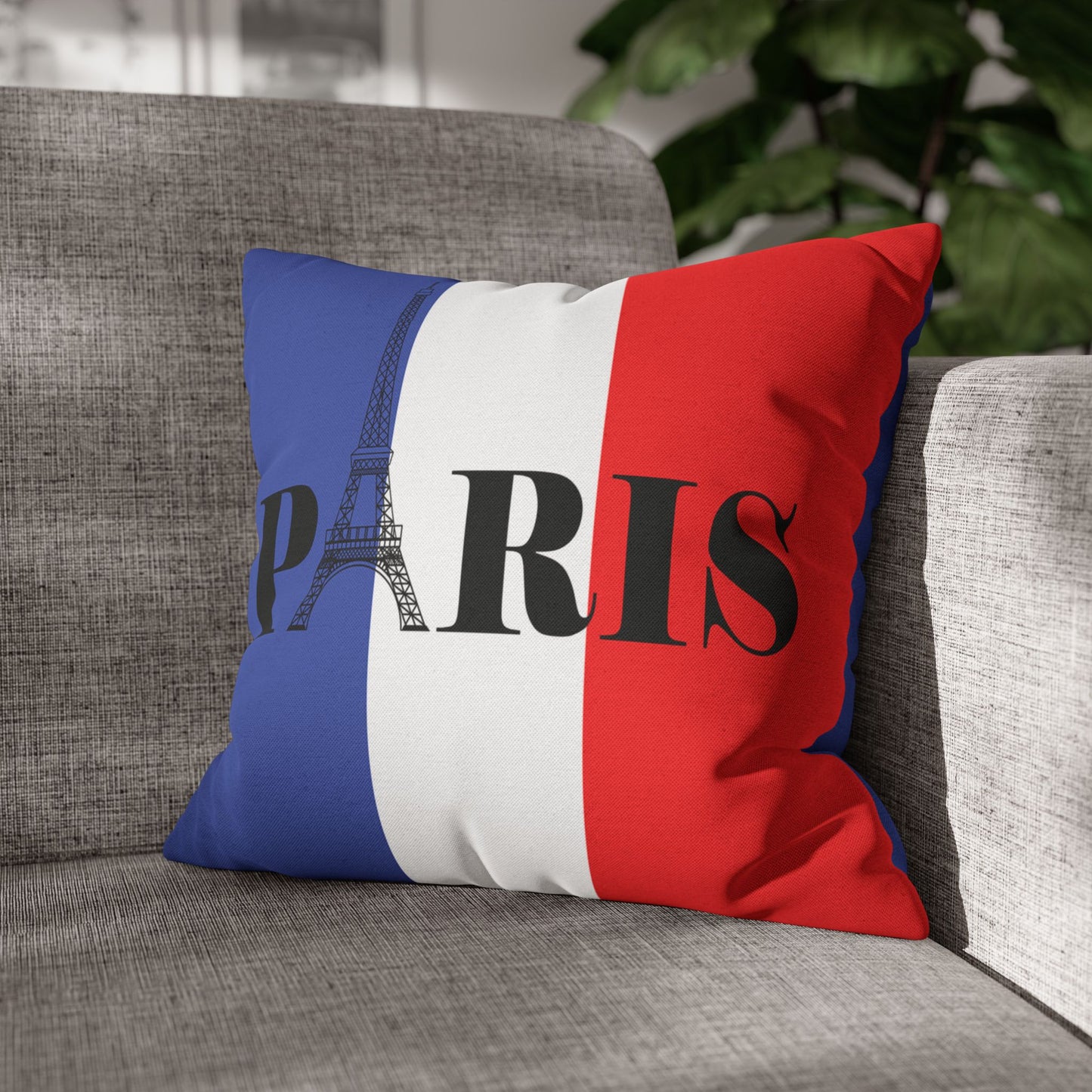 PARISIAN Eiffel Tower Decorative Pillowcase | Paris Throw Pillow