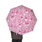 Pink Ballet Slippers Umbrella - Windproof Compact | Dancer Gift