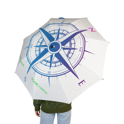 Compass Navigation Umbrella - Windproof Travel | Tour Guide