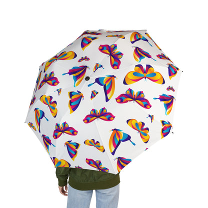 Butterfly Vivid Color Umbrella - Windproof | Nature Gift