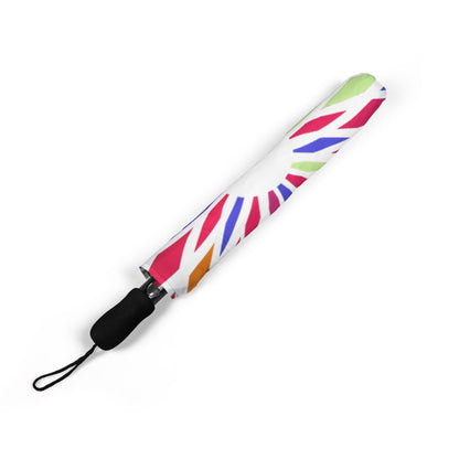 Kaleidoscope Mosaic Umbrella - Colorful Windproof | Art