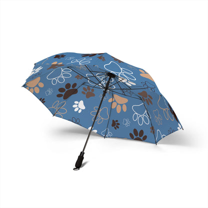 Dog Paws Print Umbrella - Cute Canine Pattern | Pet Gift