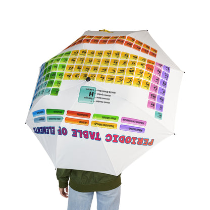 Periodic Table Umbrella - Colorful Science | Chemistry Gift