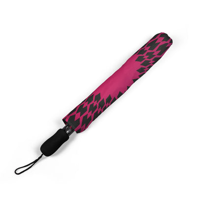 Geometric Sunburst Umbrella - Pink Purple | Modern Design