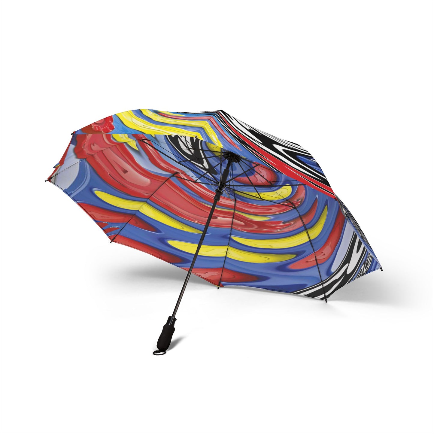 Connect 4 Spiral Umbrella - Colorful Game Design | Retro Gift