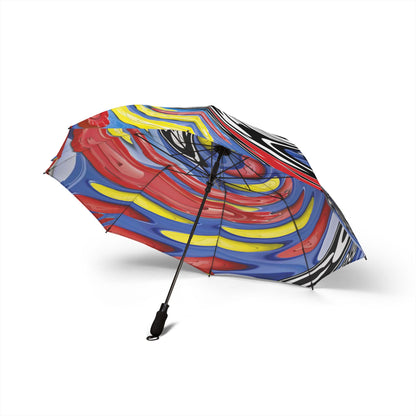 Connect 4 Spiral Umbrella - Colorful Game Design | Retro Gift