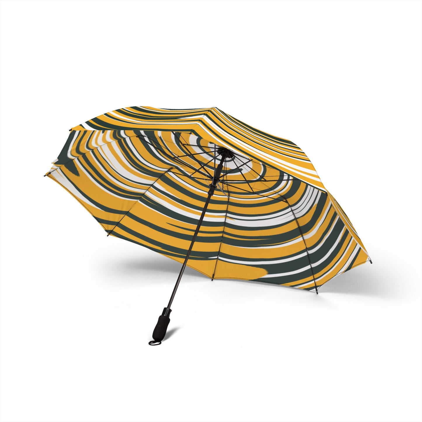 Packer Spiral Travel Umbrella | Green Bay Yellow & Green