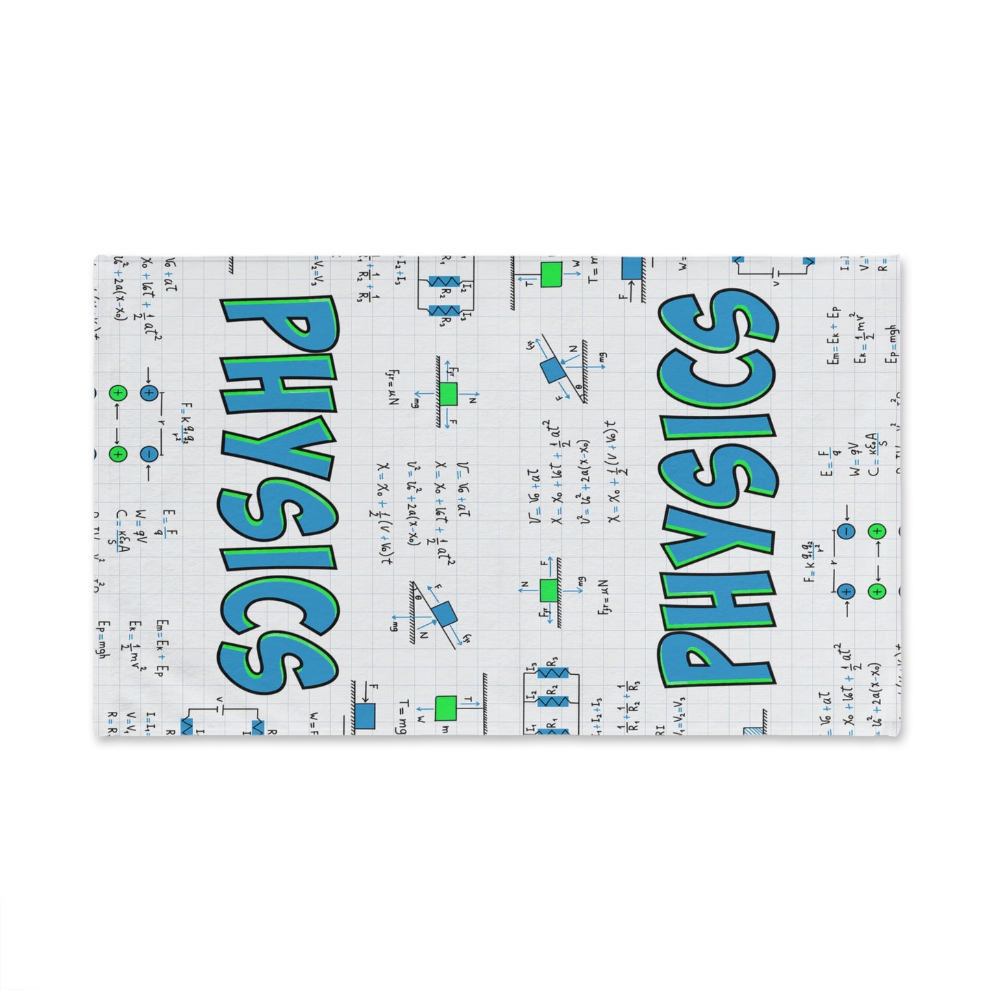Physics-themed Kitchen Towel