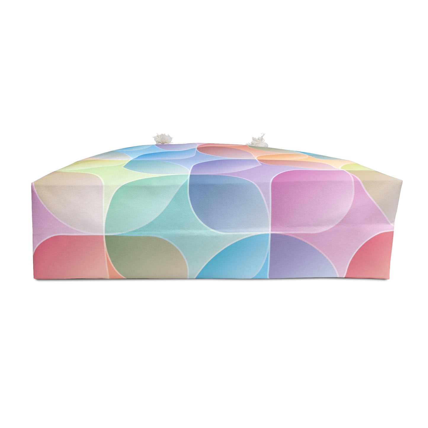 Soft Rainbow Pattern Weekender Bag - Pastel Travel Tote